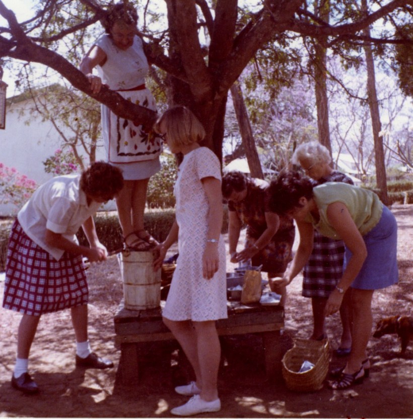 making ice cream Africa